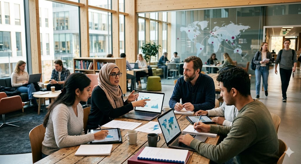 Global Research on Hybrid Workplaces in Modern Education Systems