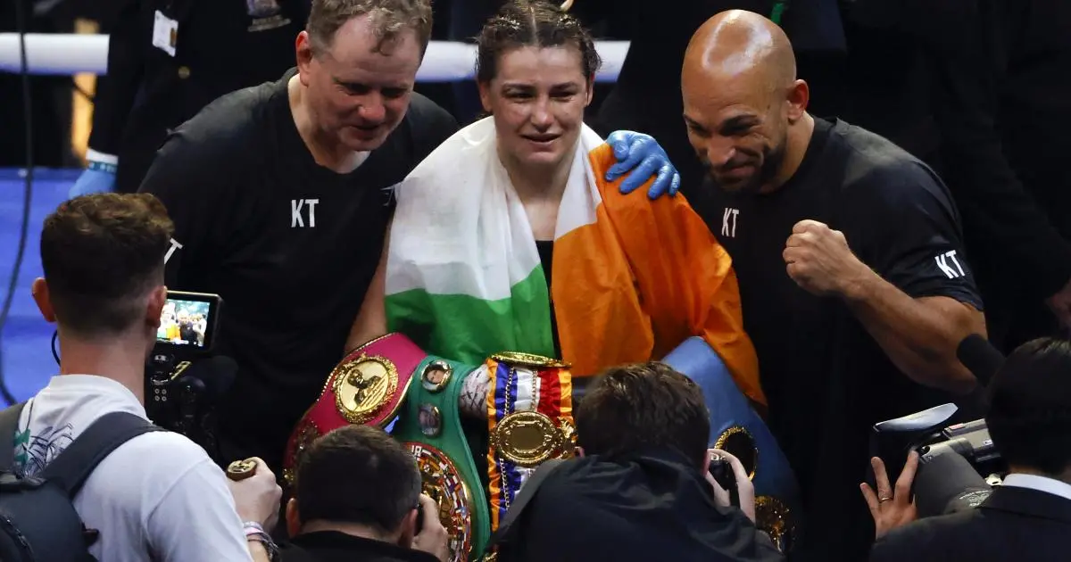 Box-Pionierin Katie Taylor gewann historischen Kampf gegen Serrano