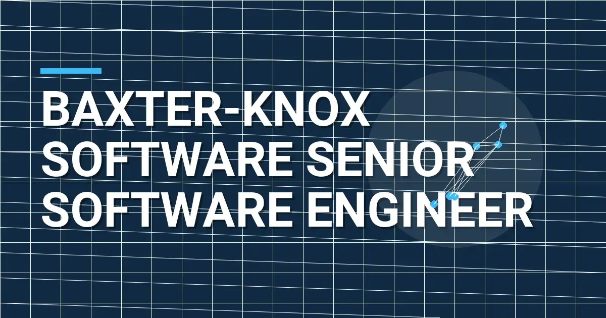 Baxter-Knox Software Senior Software Engineer