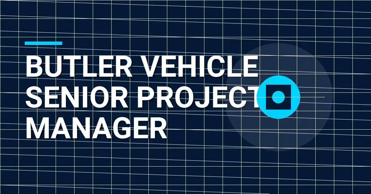 Butler Vehicle Senior Project Manager