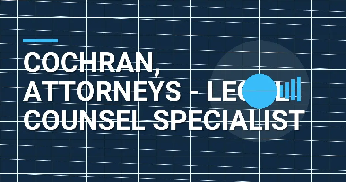 Cochran, Attorneys - Legal Counsel Specialist