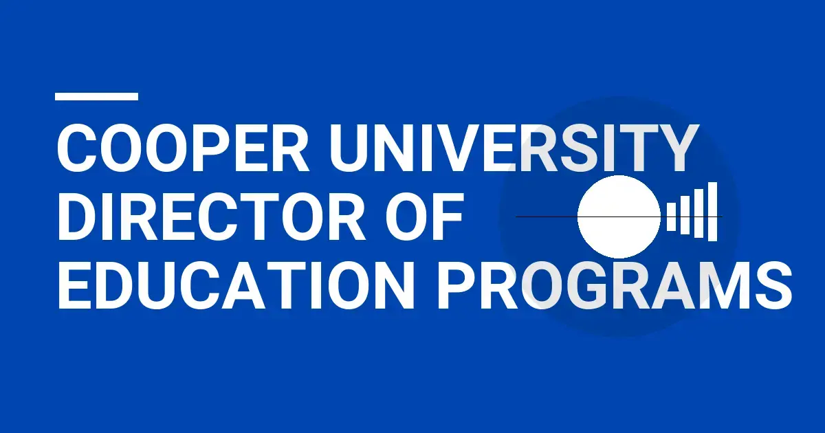 Cooper University Director of Education Programs