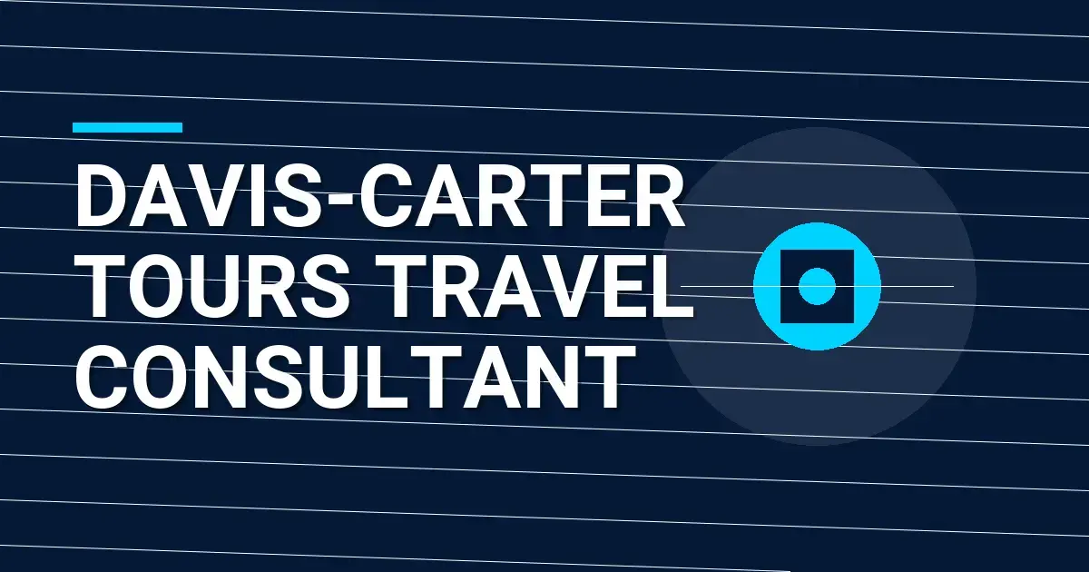Davis-Carter Tours Travel Consultant