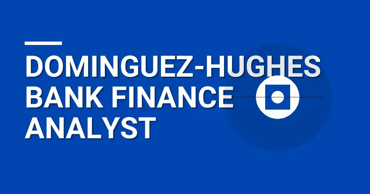 Dominguez-Hughes Bank Finance Analyst