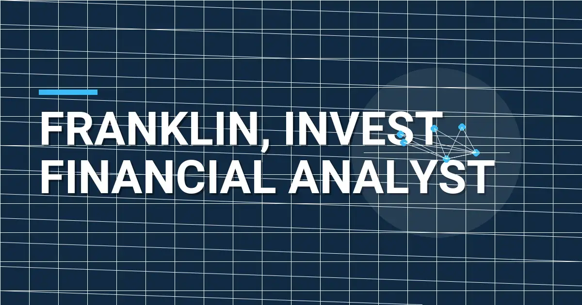 Franklin, Invest Financial Analyst