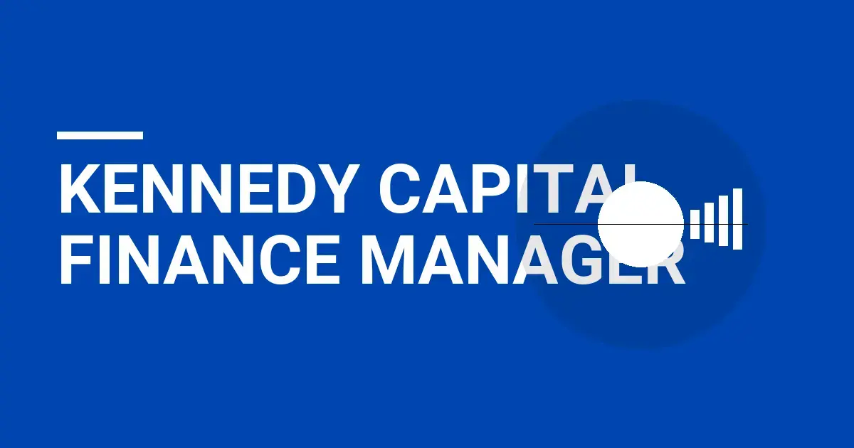 Kennedy Capital Finance Manager