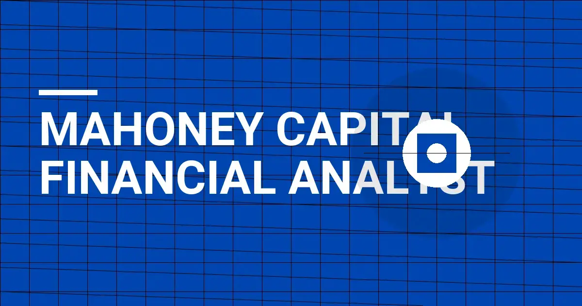 Mahoney Capital Financial Analyst