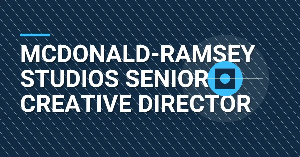 Mcdonald-Ramsey Studios Senior Creative Director