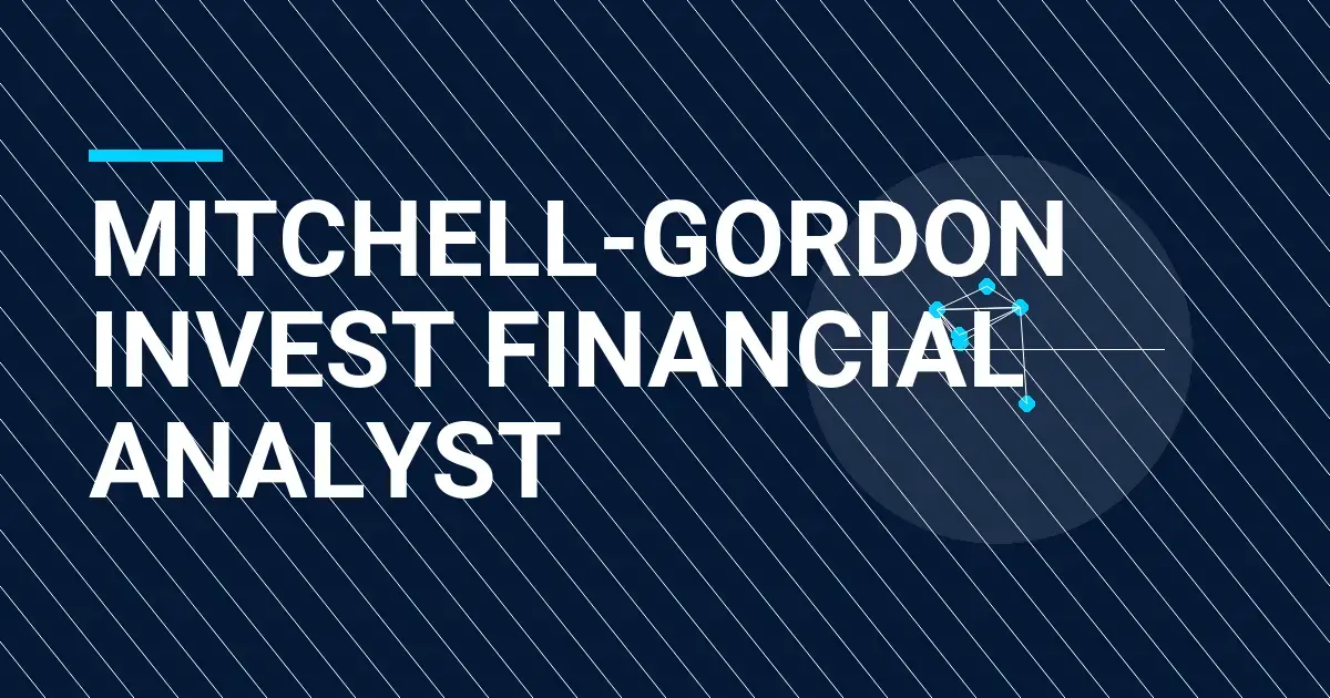 Mitchell-Gordon Invest Financial Analyst