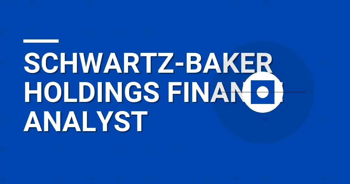 Schwartz-Baker Holdings Finance Analyst