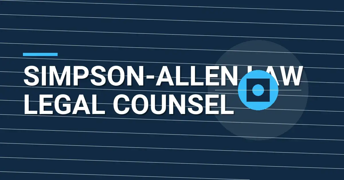 Simpson-Allen Law Legal Counsel