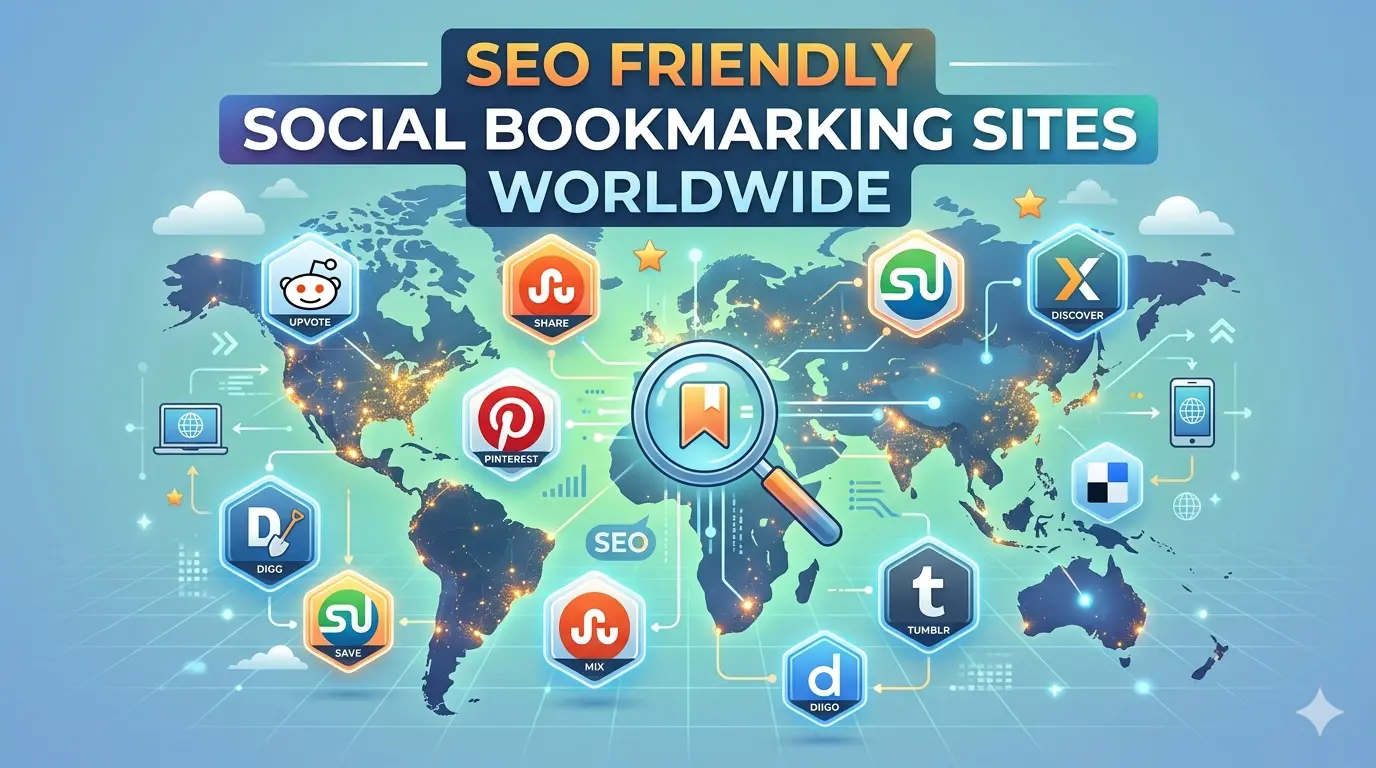 SEO Friendly Social Bookmarking Sites Worldwide